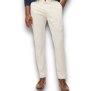 J Crew Pants Mens 31 x 30 Beige Slim Fit Flex Chino Cotton Light Wash Casual